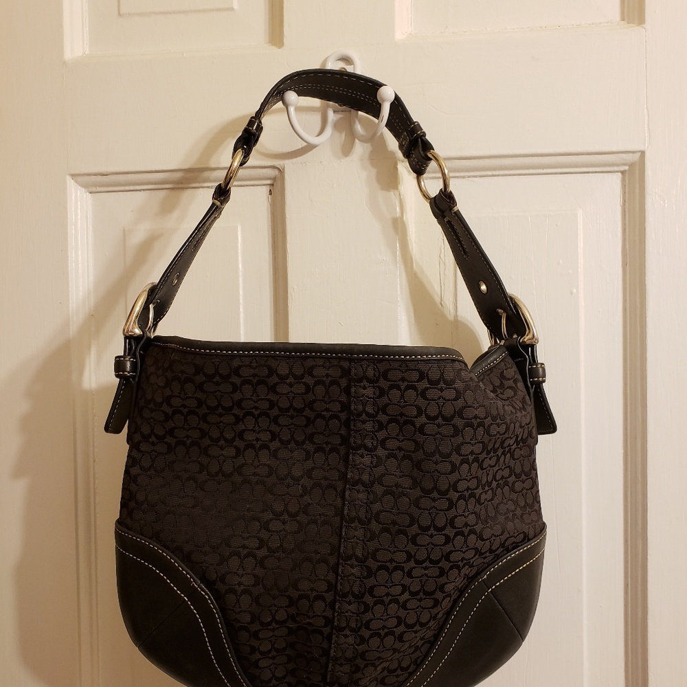 Coach black purse